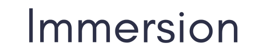 Immersion Logo